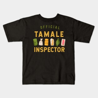 Official Tamale Inspector Kids T-Shirt